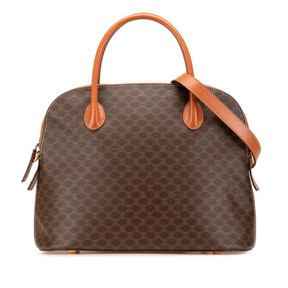 Celine Bag brown Shoulder leather Macadam - Picture 1 of 8